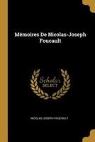 Mémoires De Nicolas-Joseph Foucault