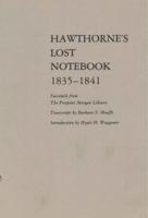 Hawthorne's Lost Notebook, 1835-1841