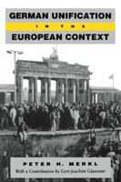 German Unification in the European Context