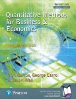 Quantitative Methods for Business and Economics