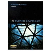Value Pack: Business Environment 3E