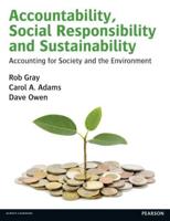 Accountability, Social Responsibility and Sustainability