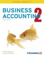 Frank Wood's Business Accounting. Volume 2