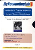 Student Access Card for Introduction to Financial Accounting Global Edition
