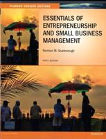 Essentials of Entrepreneurship and Small Business Management: Horizon Edition