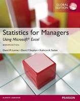 Statistics for Managers Using MS Excel, Plus MyMathLab Global With Pearson eText, Global Edition