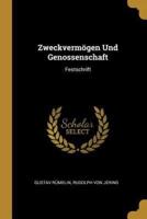 Zweckvermögen Und Genossenschaft