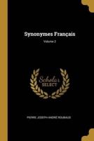 Synonymes Français; Volume 2