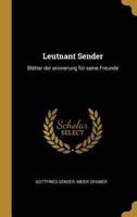 Leutnant Sender