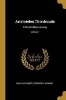 Aristoteles Thierkunde