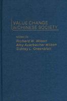 Value Change in Chinese Society