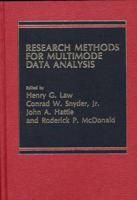 Research Methods for Multi-Mode Data Analysis