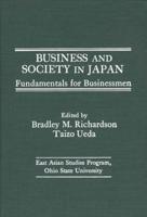 Business and Society in Japan: Fundamentals for Businessmen