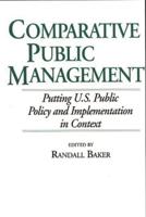 Comparative Public Management