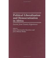 Political Liberalization and Democratization in Africa