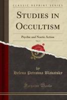 Studies in Occultism, Vol. 3