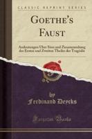 Goethe's Faust