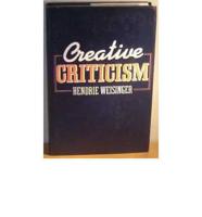 Creative Criticism