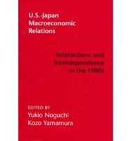 U.S.-Japan Macroeconomic Relations