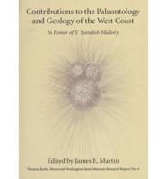 Contributions to the Paleontology and Geology of the West Coast