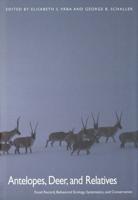 Antelopes, Deer, and Relatives