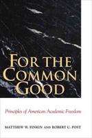 For the Common Good