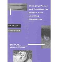 Changing Policy and Practice for People With Learning Disabilities