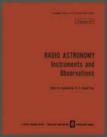 Radio Astronomy Instruments and Observations