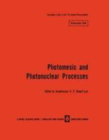 Photonuclear and Photomesic Processes