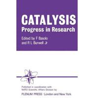 Catalysis, Progress in Research