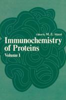Immunochemistry of Proteins. Vol.1