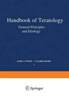 Handbook of Teratology