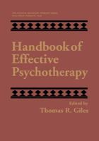 Handbook of Effective Psychotherapy