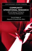Community Operational Research : OR and Systems Thinking for Community Development