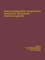 Thermophysical Properties Research Literature Retrieval Guide