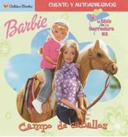 LL Barbie:Campo De Caballos-Sticker