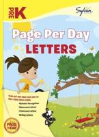 Pre-K Page Per Day: Letters Pre-K