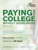 Paying for College Without Going Broke, 2013 Edition
