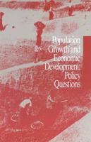 National Academy Press: Population Growth & Economic Development-Policy Questions (Pr Only)