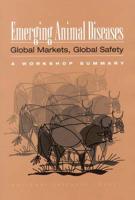 Emerging Animal Diseases, Global Markets, Global Safety