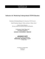 Indicators for Monitoring Undergraduate STEM Education