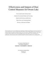 Effectiveness and Impacts of Dust Control Measures for Owens Lake