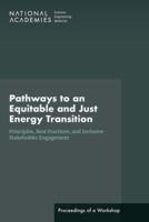 Pathways to an Equitable and Just Energy Transition