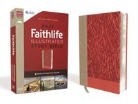 NKJV, Faithlife Illustrated Study Bible, Leathersoft, Pink, Red Letter Edition