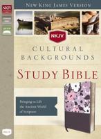 NKJV, Cultural Backgrounds Study Bible, Leathersoft, Purple, Indexed, Red Letter Edition
