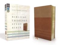 NIV, Biblical Theology Study Bible, Imitation Leather, Tan/Brown, Indexed, Comfort Print
