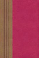 NIV, Biblical Theology Study Bible, Imitation Leather, Pink/Brown, Indexed, Comfort Print