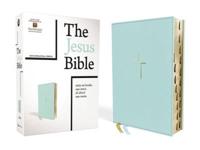 The Jesus Bible, NIV Edition, Leathersoft, Blue, Indexed, Comfort Print