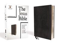 The Jesus Bible, NIV Edition, Leathersoft, Black, Indexed, Comfort Print