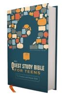 Niv, Quest Study Bible for Teens, Hardcover, Navy, Comfort Print